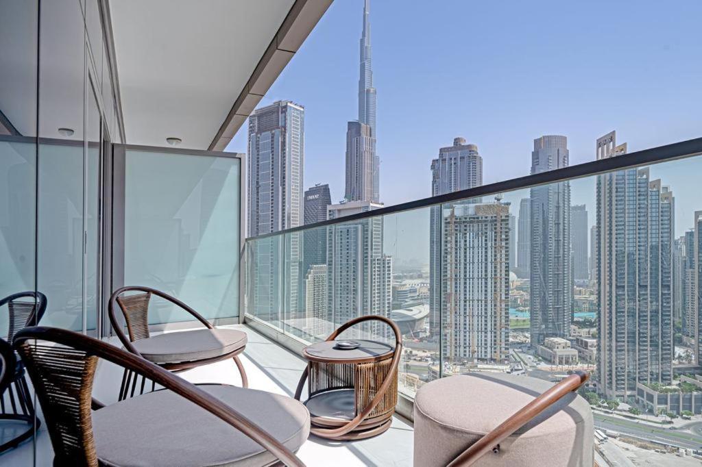 Paramount Midtown Luxury 2 Bedroom With Full Burj-Khalifa View Дубай Экстерьер фото